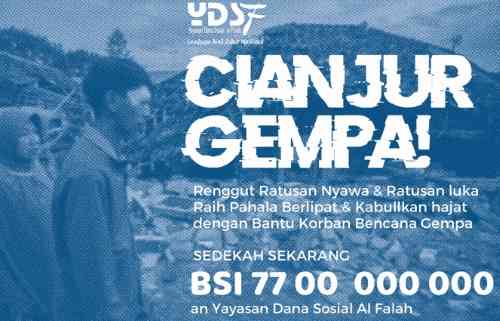 Galang Donasi Untuk Gempa Cianjur November 2022  
